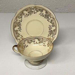 Vintage Zeh Scherzer Tea Cup and Saucer